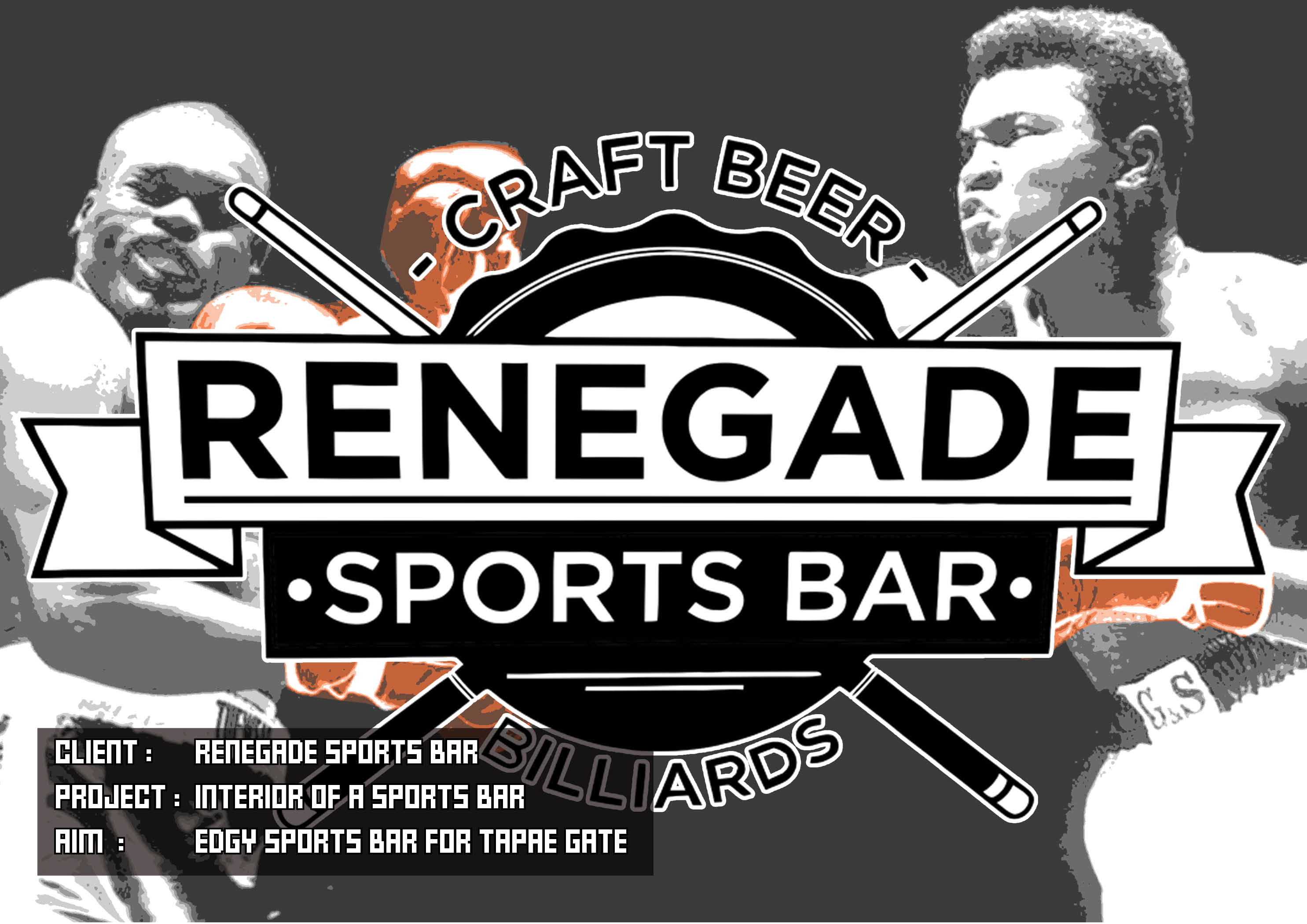 Renegade Sports Bar/Chiang Mai/Stubley Studio/Interior Design